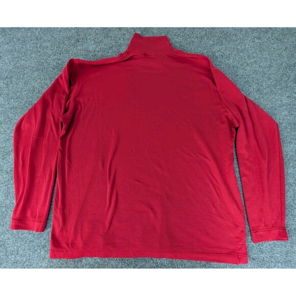 Vintage Patagonia Capilene Base Layer Shirt Top Adult Sz L Turtleneck USA Red - Picture 6 of 8